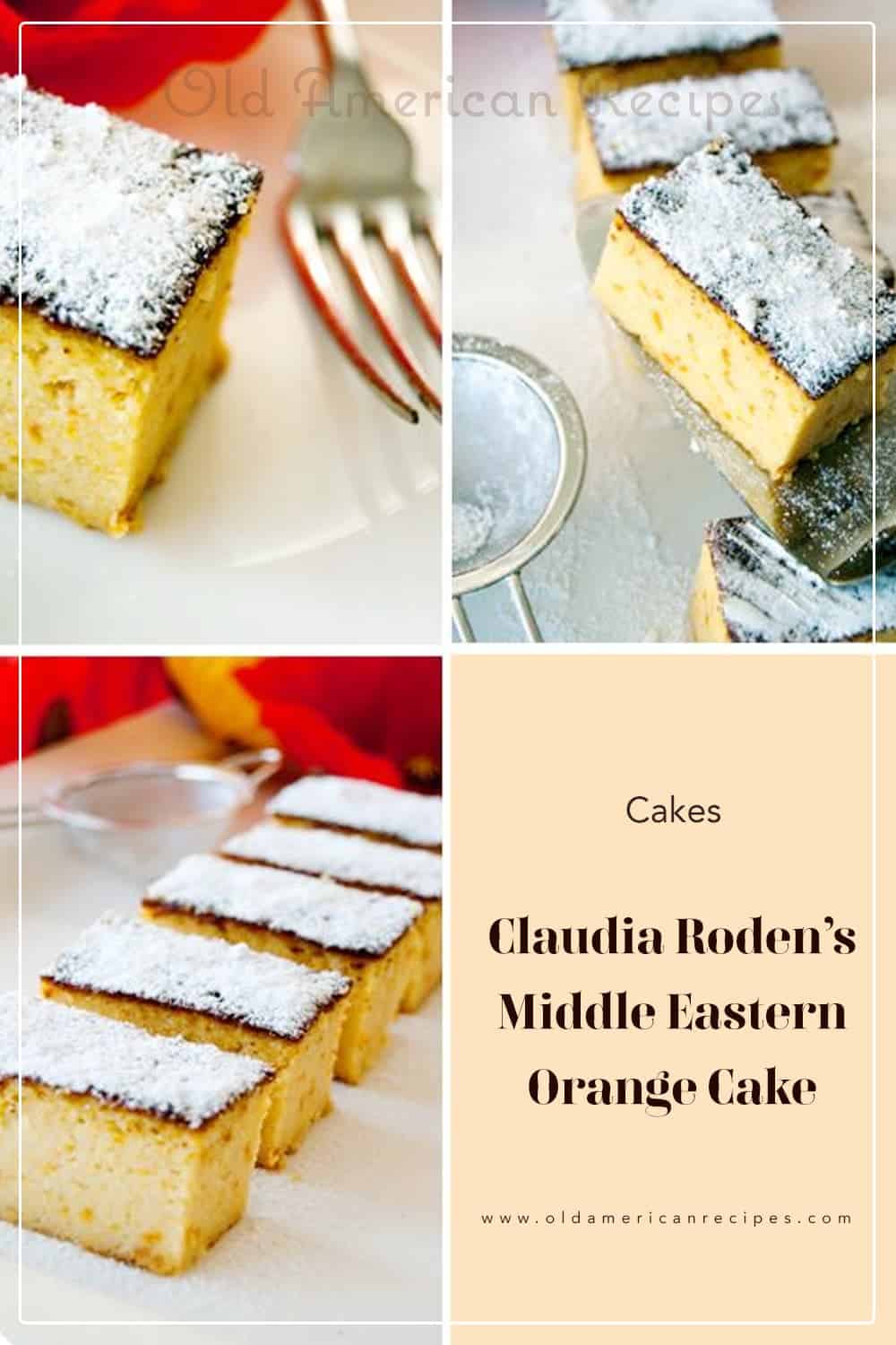Gluten-free, Dairy-free Orange Almond Cake - Old American Recipes