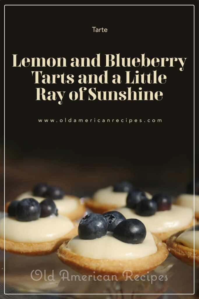 Lemon and Blueberry Tarts