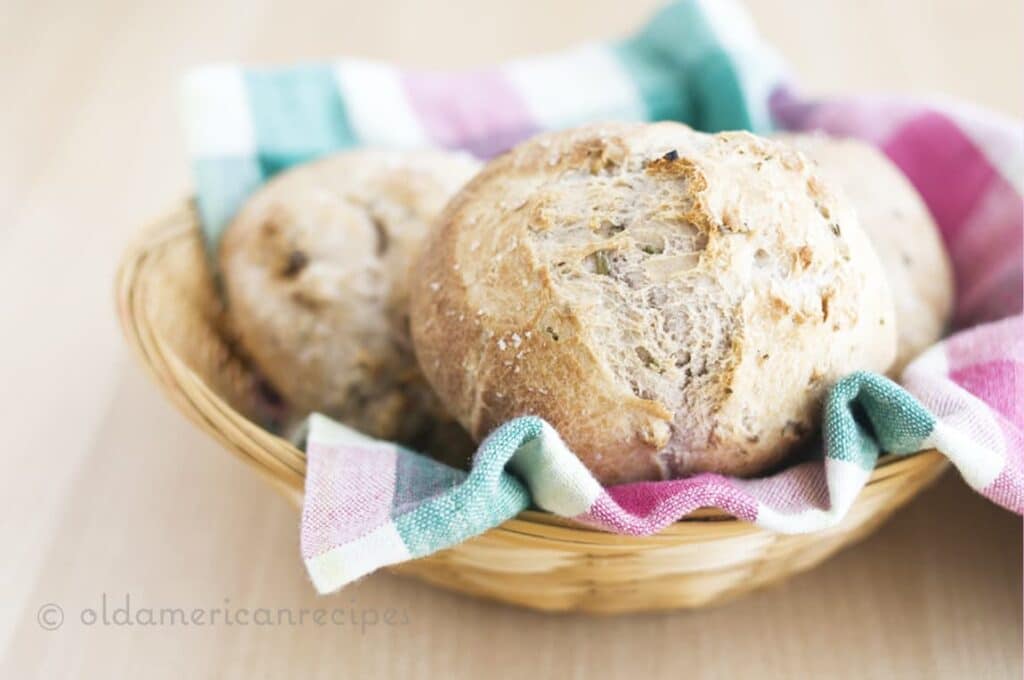 Rosemary, Walnut and Sea Salt Bread 