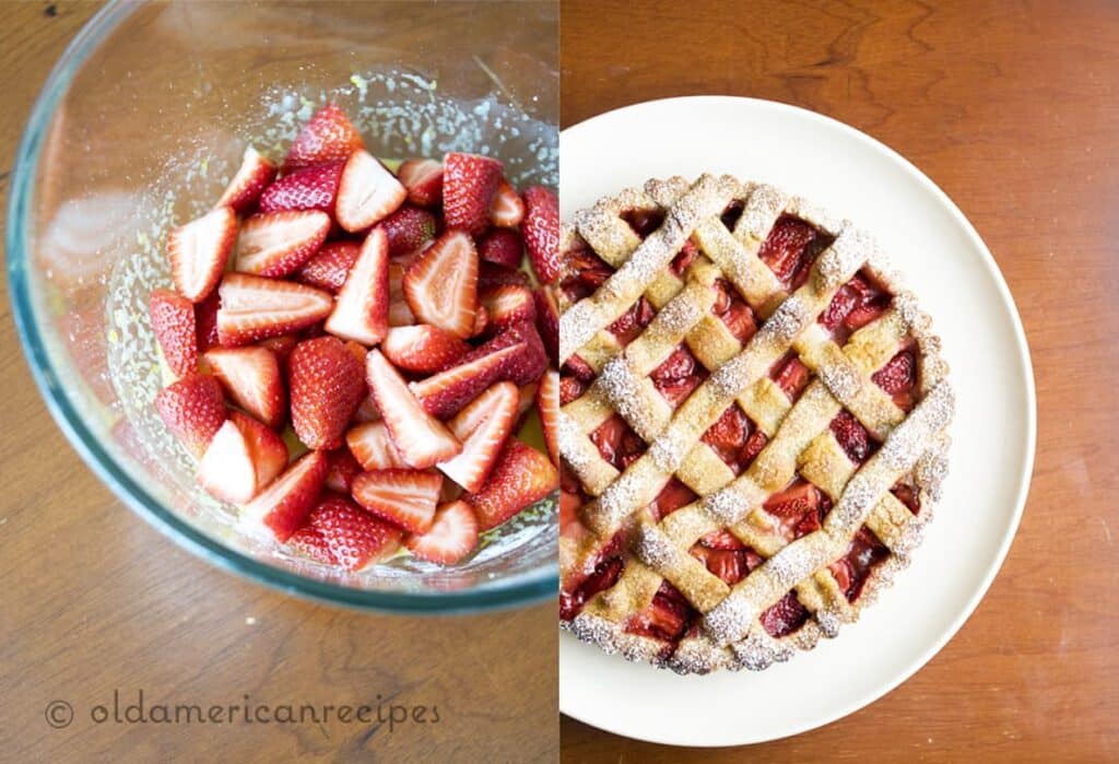 Strawberry Tart with Spiced Hazelnut Pastry