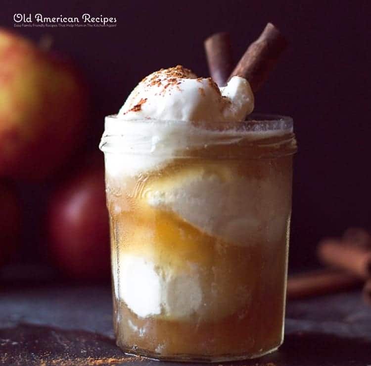 Chai Apple Cider Ice Cream Float Old American Recipes