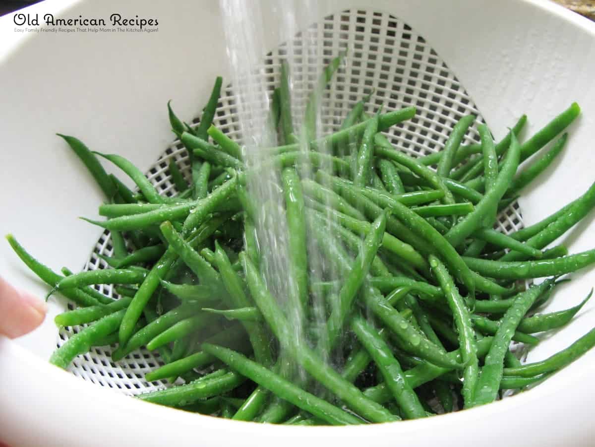 Balsamic Green Beans With Sun Dried Tomatoes And Feta Old American