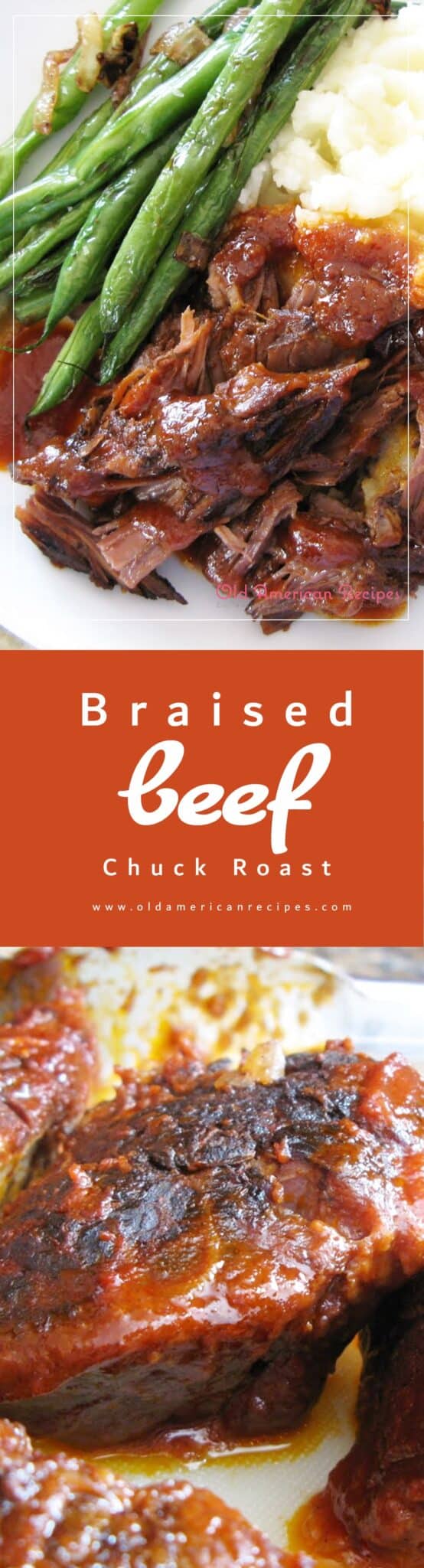 Braised Beef Chuck Roast Old American Recipes