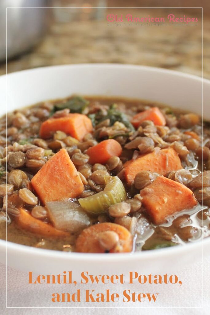 Lentil, Sweet Potato, and Kale Stew