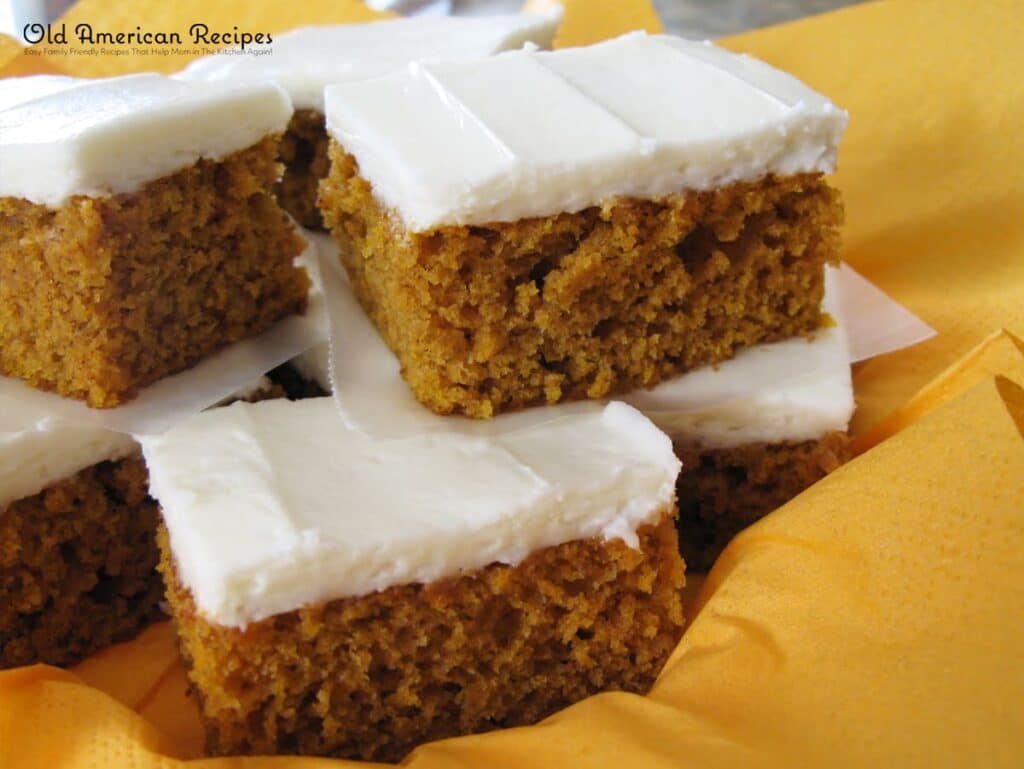 Pumpkin Bars