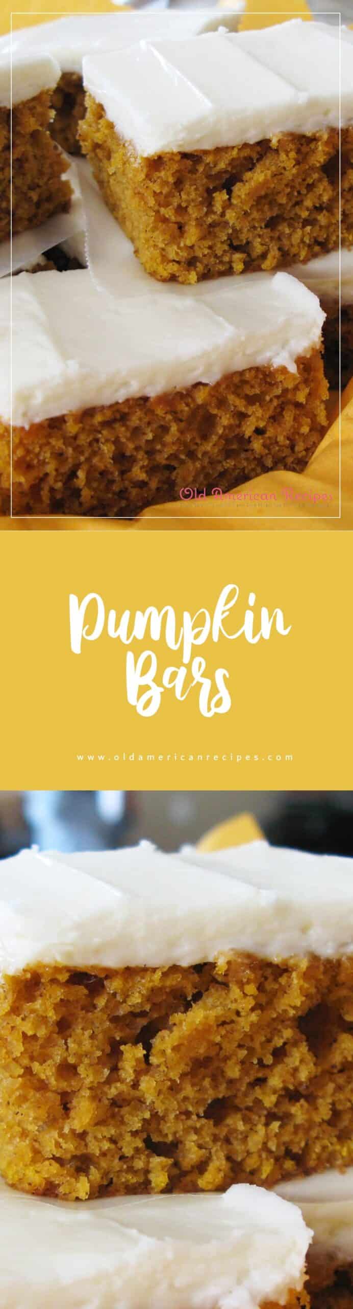 Pumpkin Bars