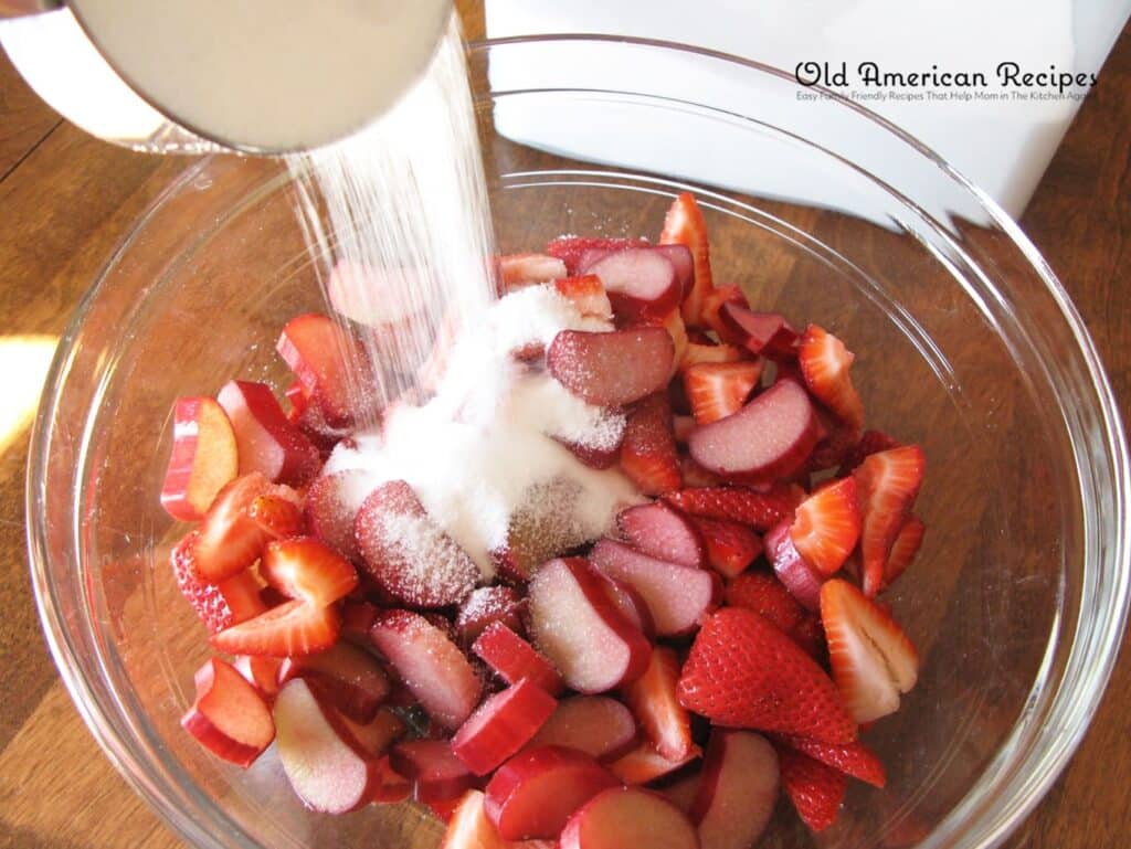 Strawberry-Rhubarb Cobbler