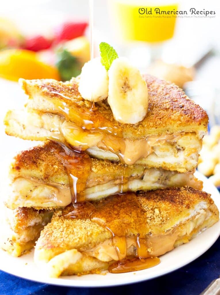 Peanut Butter Banana French Toast