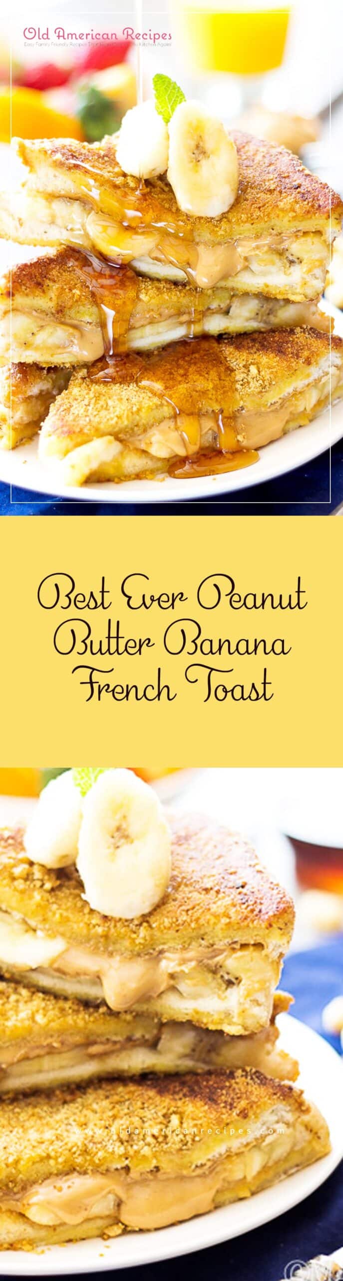 Peanut Butter Banana French Toast