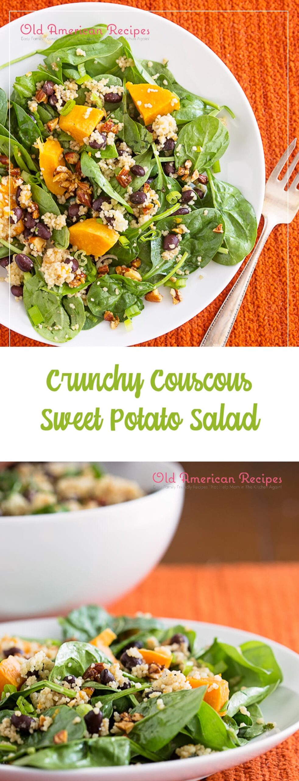 Crunchy Couscous Sweet Potato Salad
