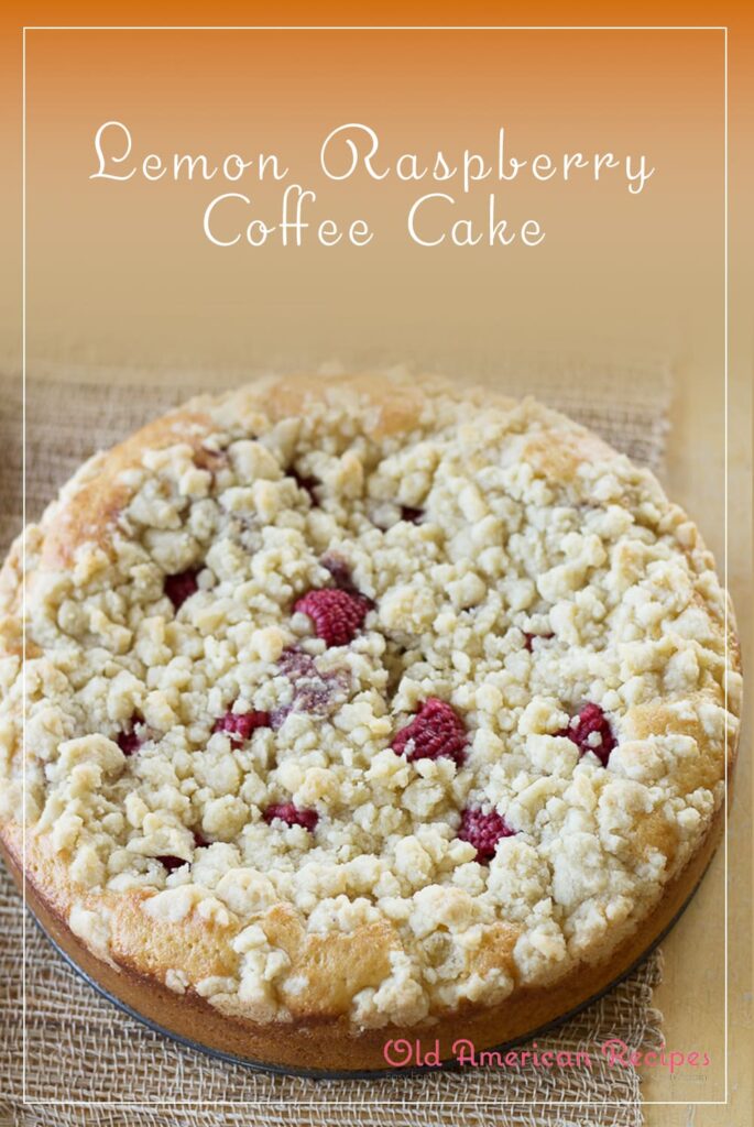 Lemon Raspberry Coffee Cake