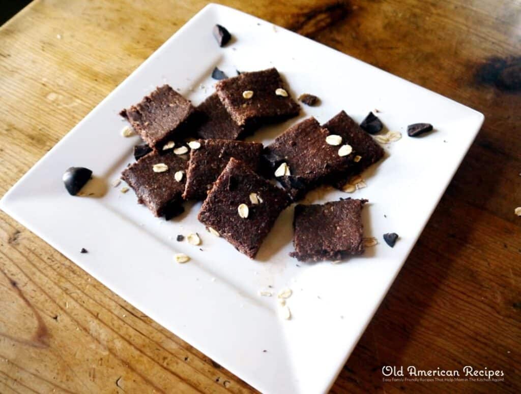 No Bake Vegan Brownies