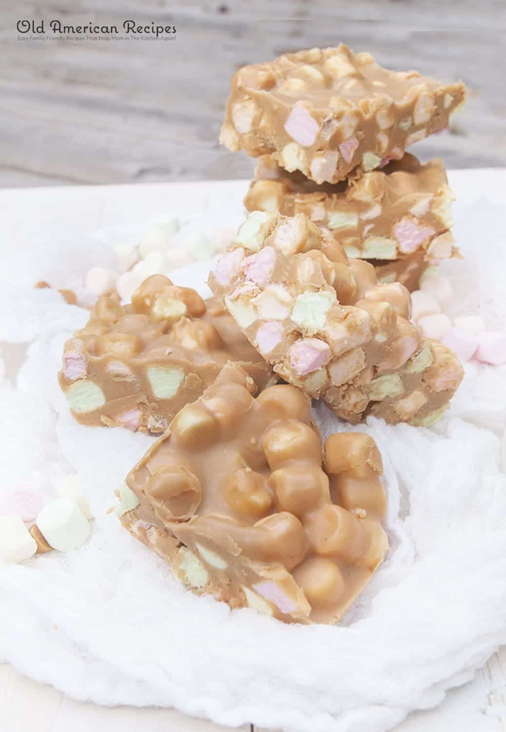 Peanut Butter Marshmallow Squares Old American Recipes