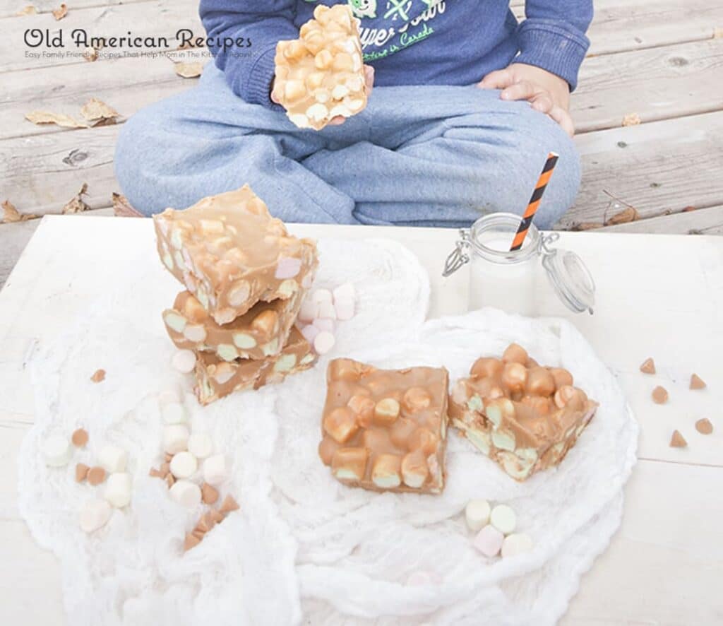 Peanut Butter Marshmallow Squares