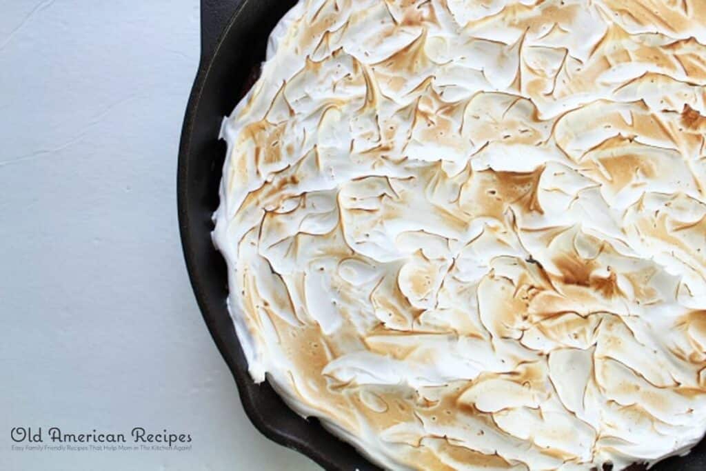 Peanut Butter S’mores Skillet Pie