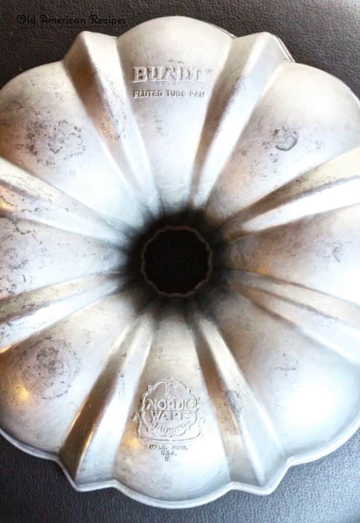 Poppy Seed Cake In A Vintage Bundt Pan