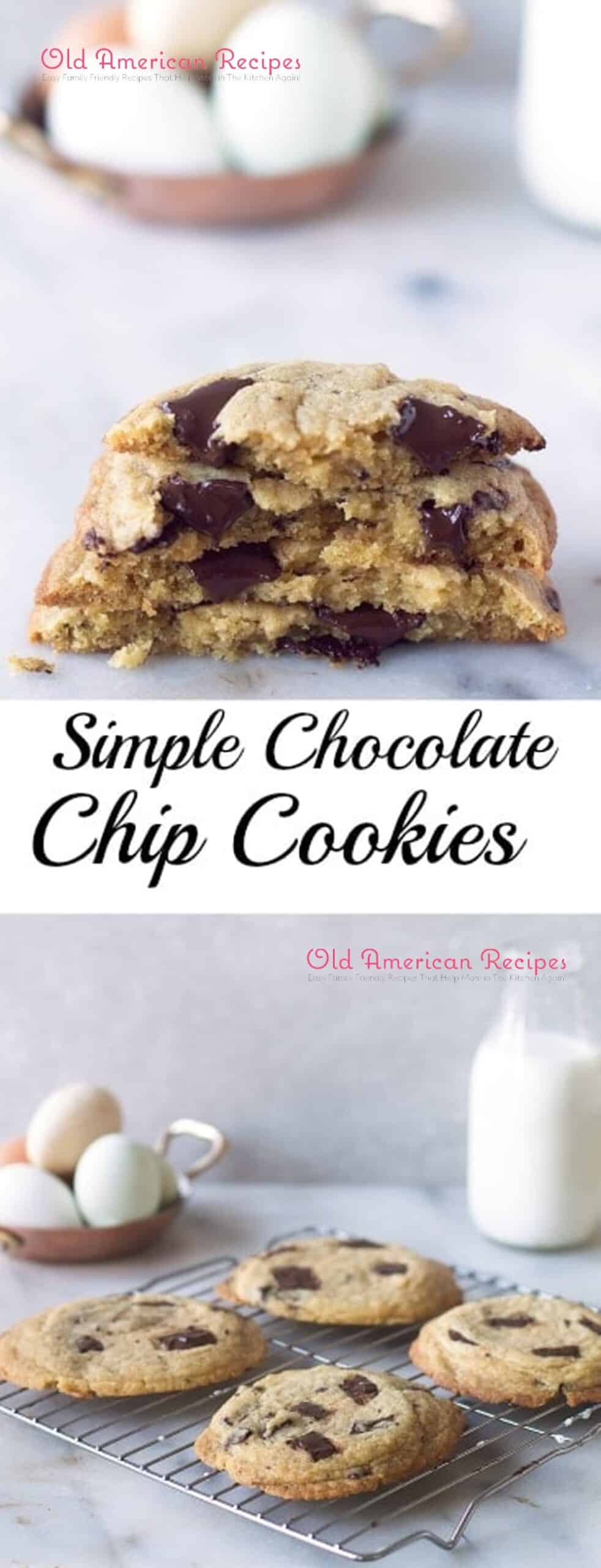 Simple Chocolate Chip Cookies