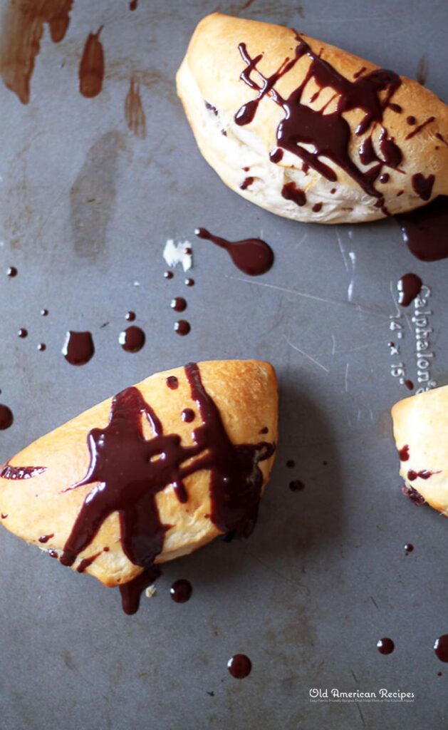Two Ingredient Chocolate Croissants