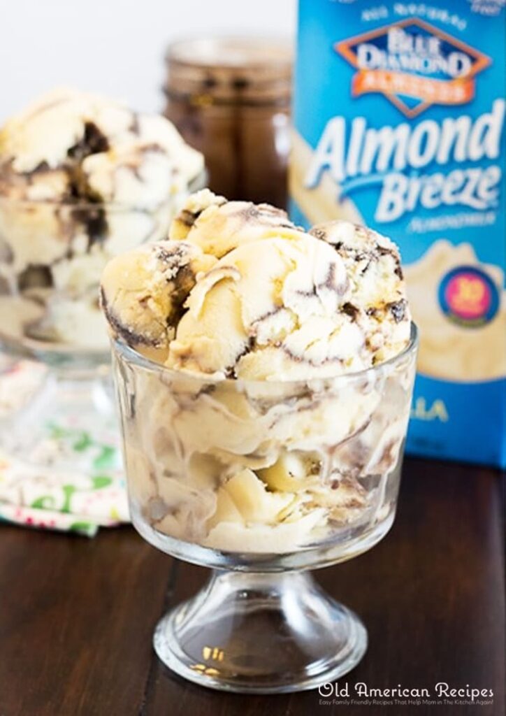 Almond Fudge Ripple Ice Cream