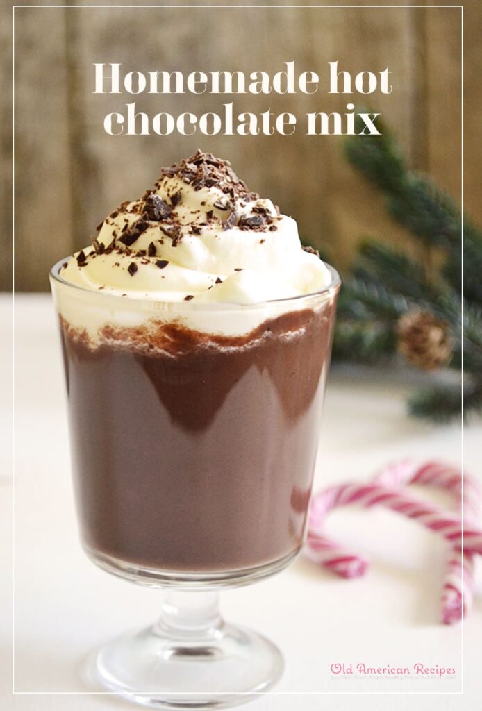 Homemade hot chocolate mix