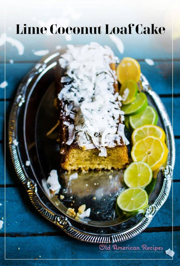 Lime Coconut Loaf Cake