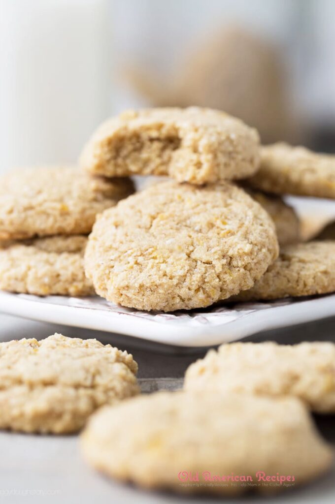 Amaranth lemon cookies