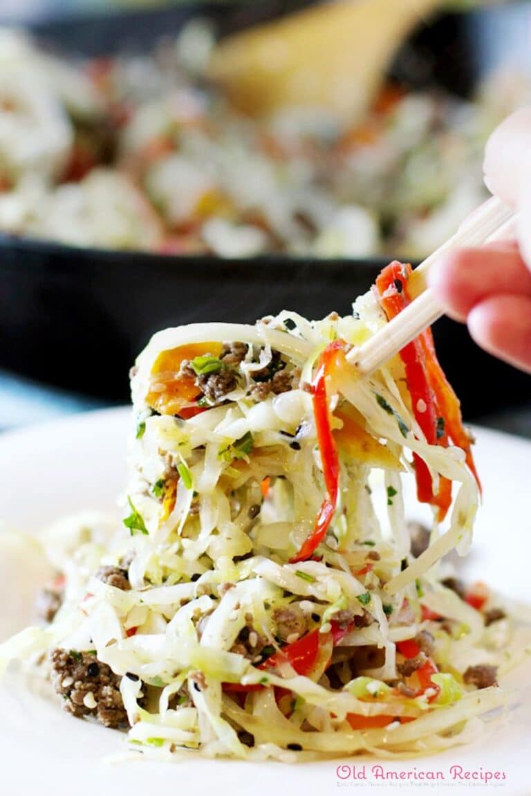 Asian Crack Slaw Recipe - Old American Recipes