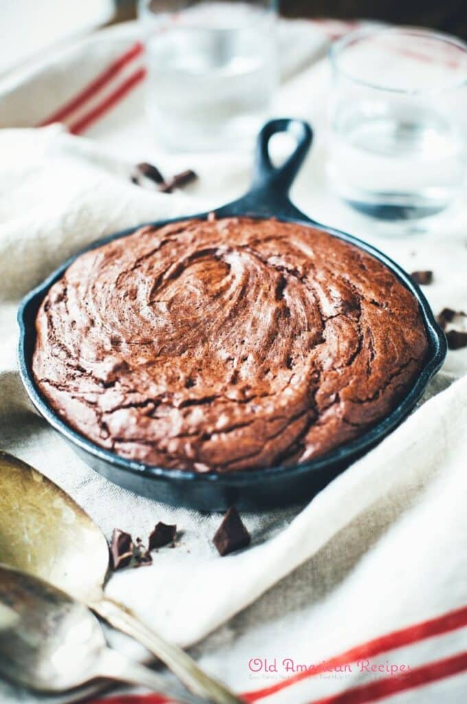 Soul-Good Vegan Skillet Double Chocolate Brownie