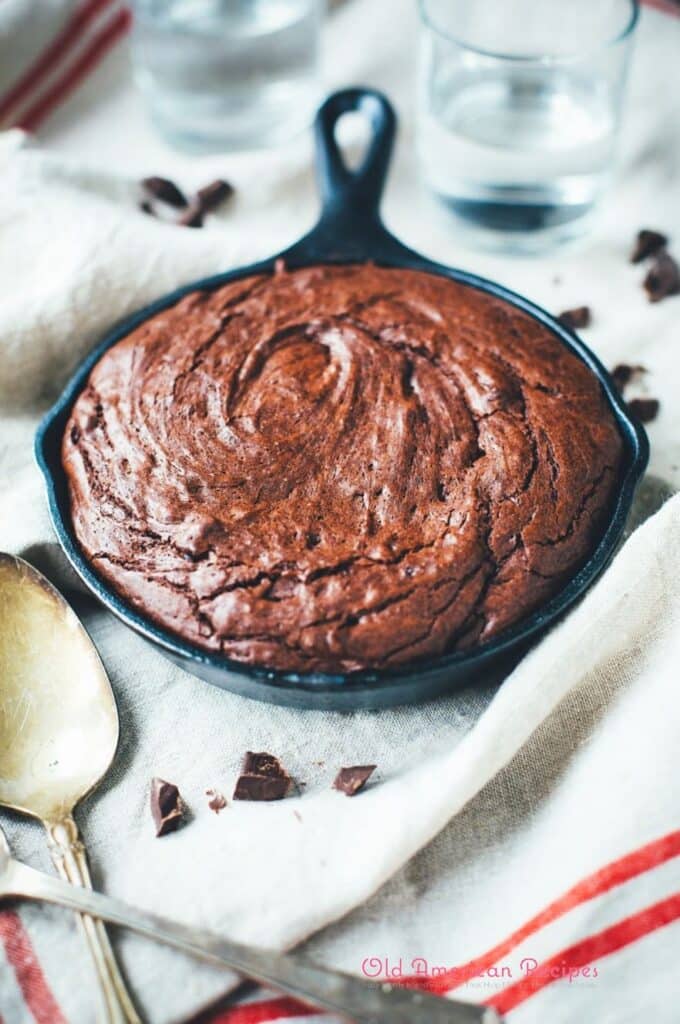 Soul-Good Vegan Skillet Double Chocolate Brownie