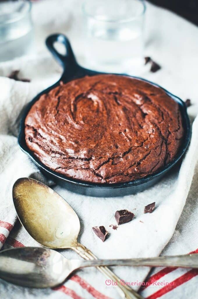 Soul-Good Vegan Skillet Double Chocolate Brownie