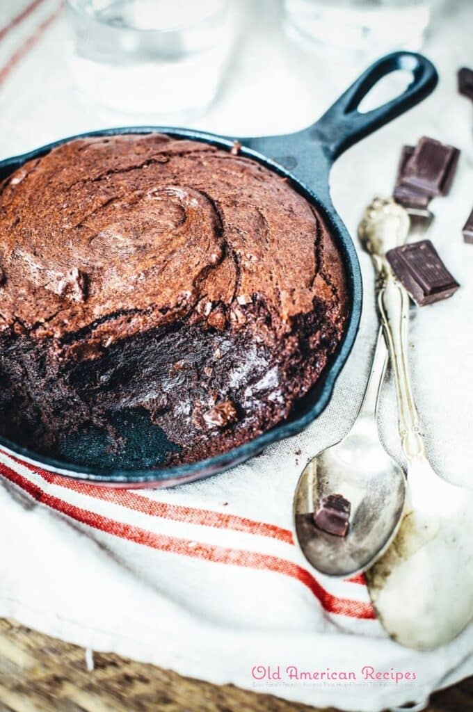 Soul-Good Vegan Skillet Double Chocolate Brownie