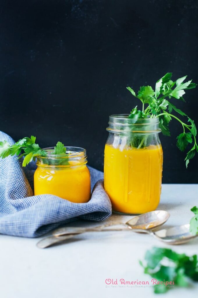 Zingy Carrot and Orange Soup