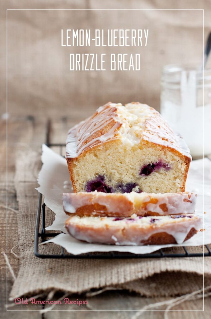 Lemon-Blueberry Drizzle Bread