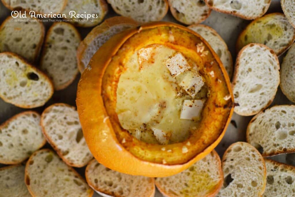 Baked Pumpkin Brie Dip