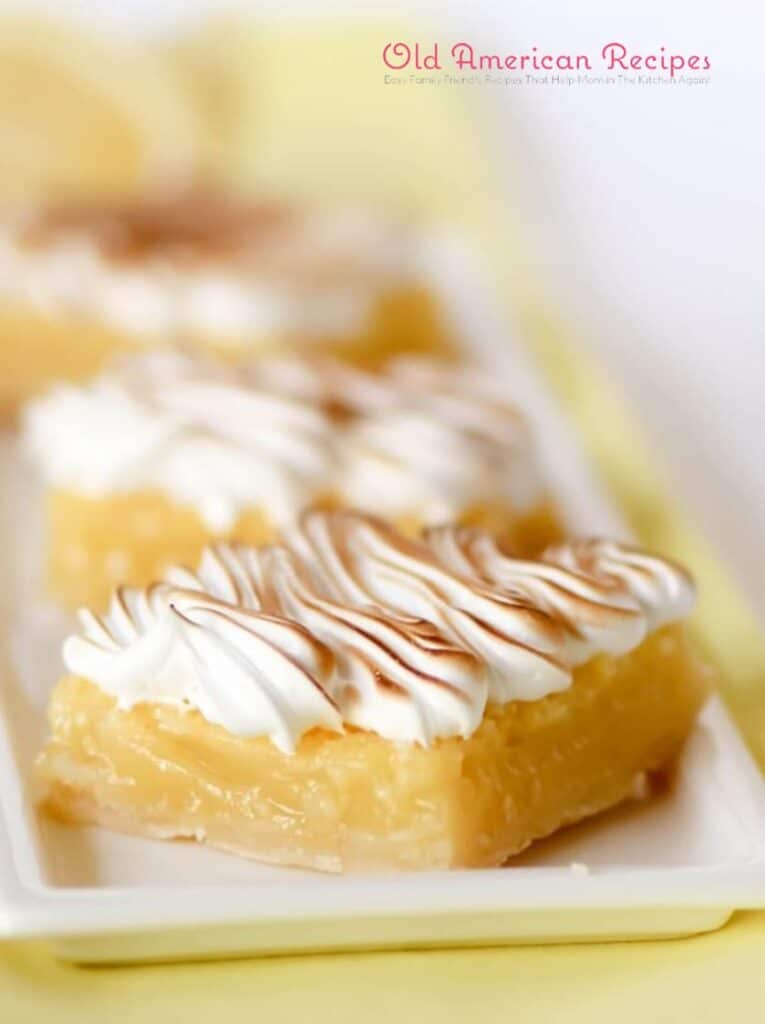 Lemon Meringue Pie Bars