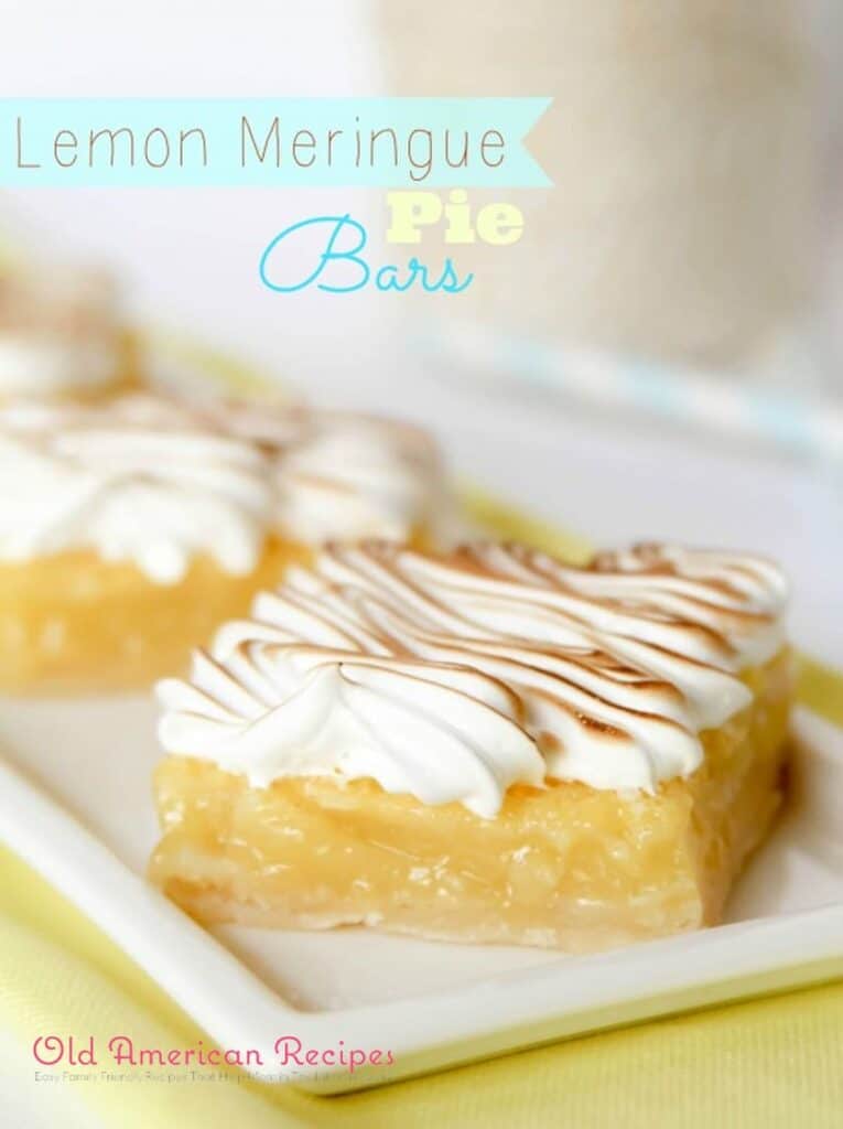 Lemon Meringue Pie Bars