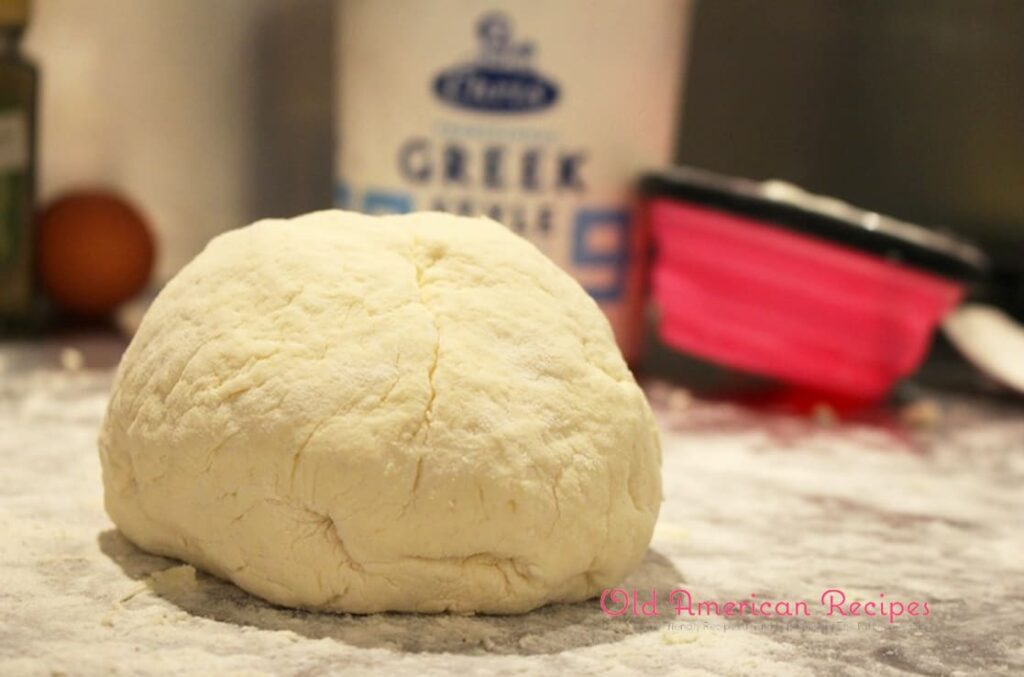 2 Ingredient pizza base – greek yoghurt and flour