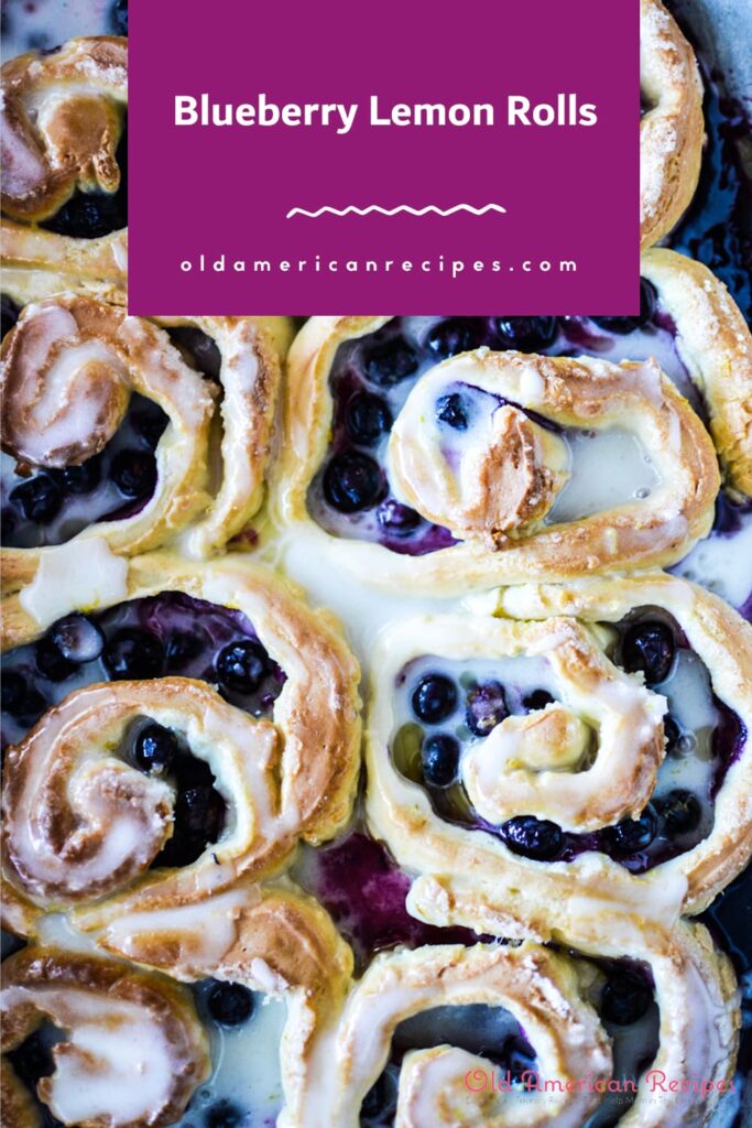 Blueberry Lemon Rolls