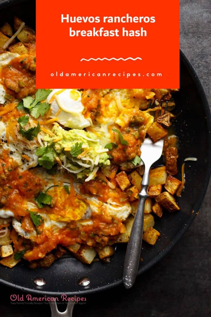 Huevos rancheros breakfast hash