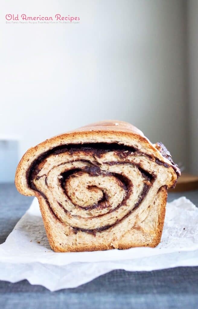 Chocolate chai swirl bread