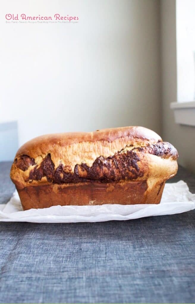 Chocolate chai swirl bread