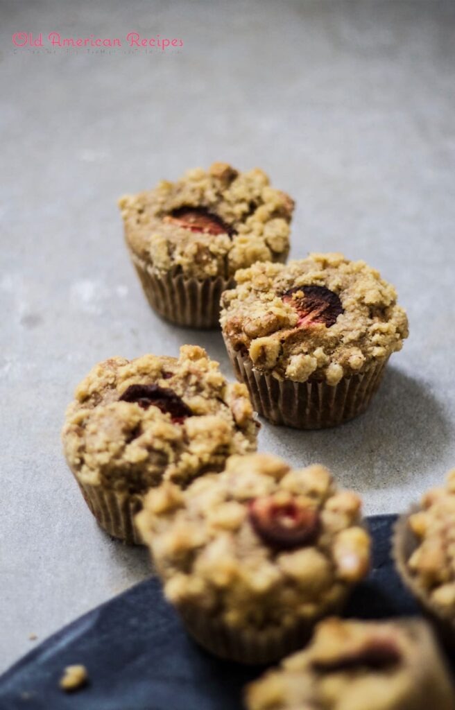 Strawberry banana nut muffins