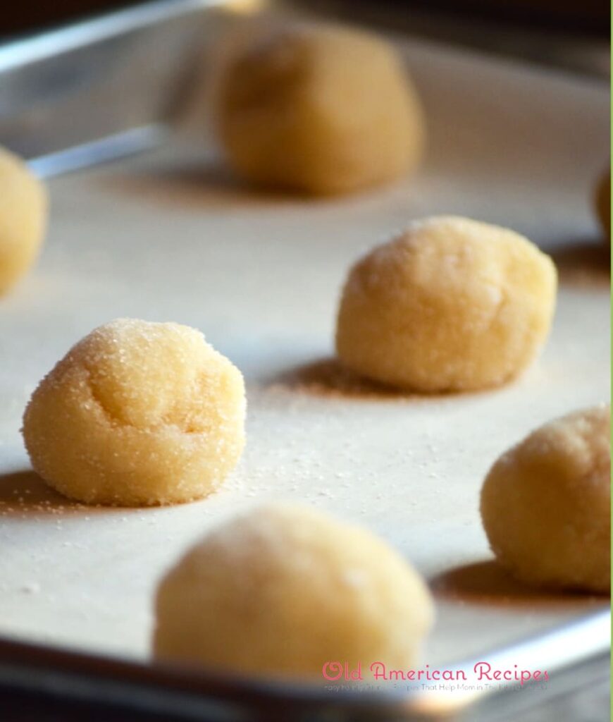 Chewy Lemon Sugar Cookies