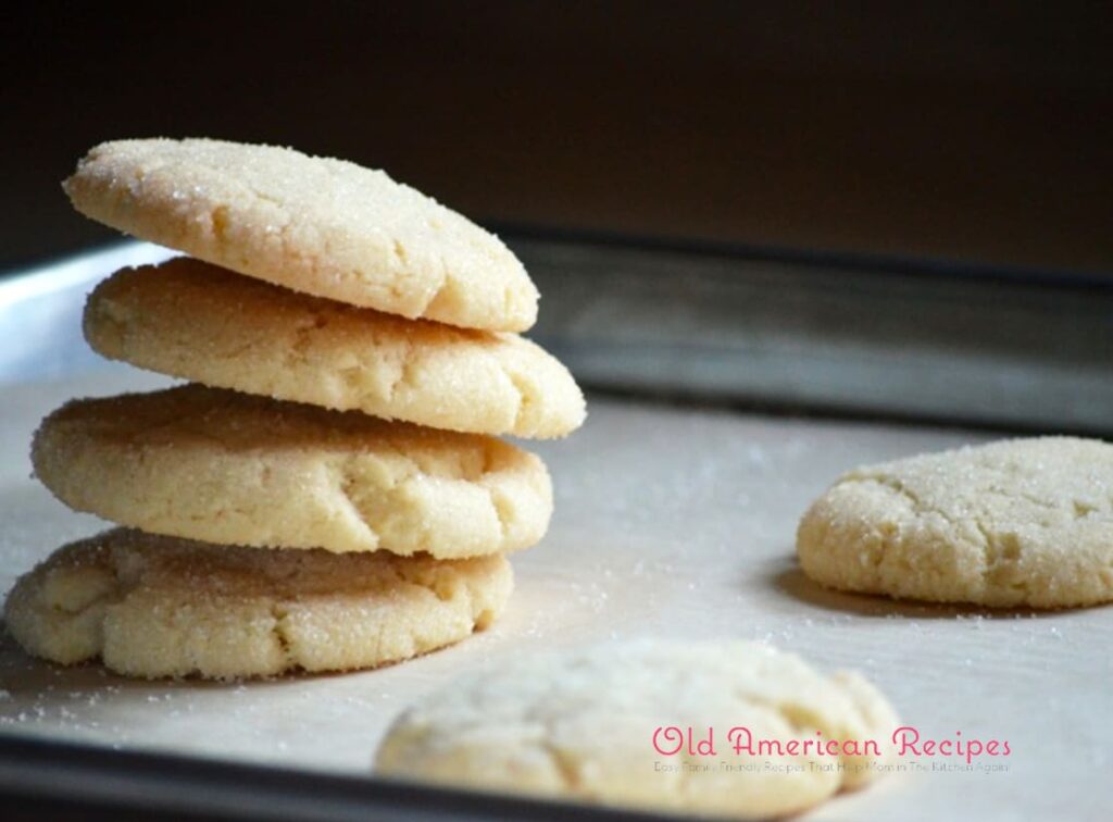 Chewy Lemon Sugar Cookies