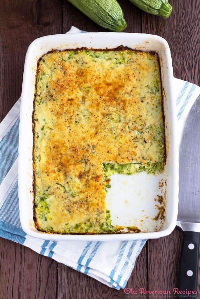 Easy Zucchini Bake Casserole