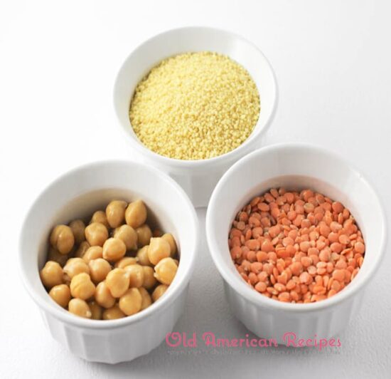 Couscous, Lentil And Chickpea Salad Old American Recipes