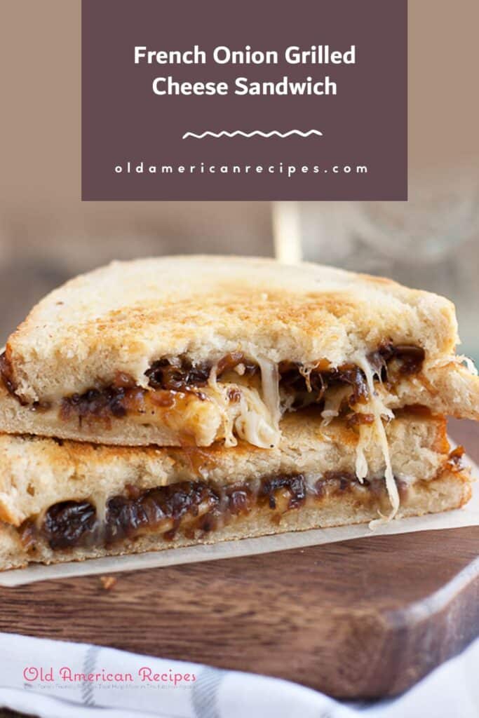 French Onion Grilled Cheese Sandwich