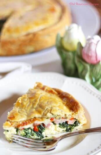 Savory Easter Pie - Old American Recipes