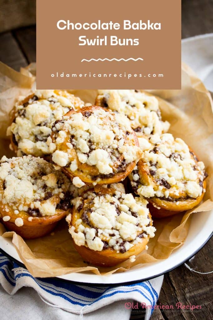 Chocolate Babka Swirl Buns