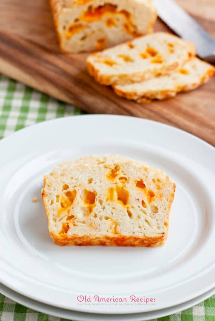 Lighter Cheesy Garlic Bread